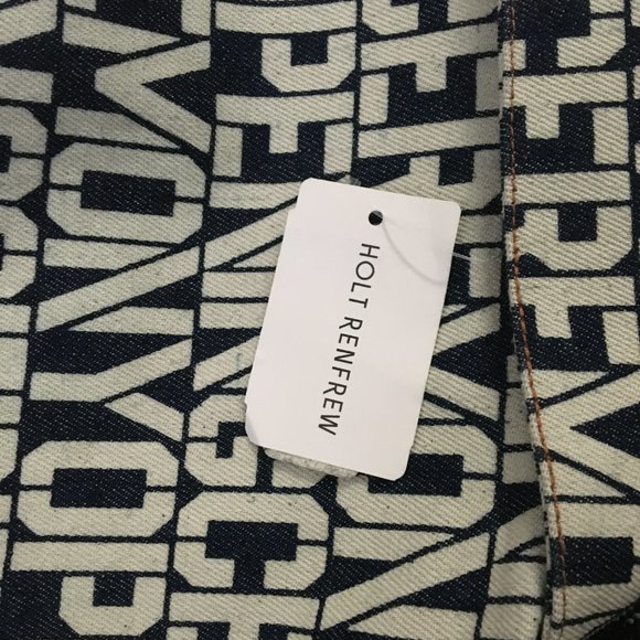 Monogram denim jacket by Opening Ceremony, M, NWT - Picture 11 of 12